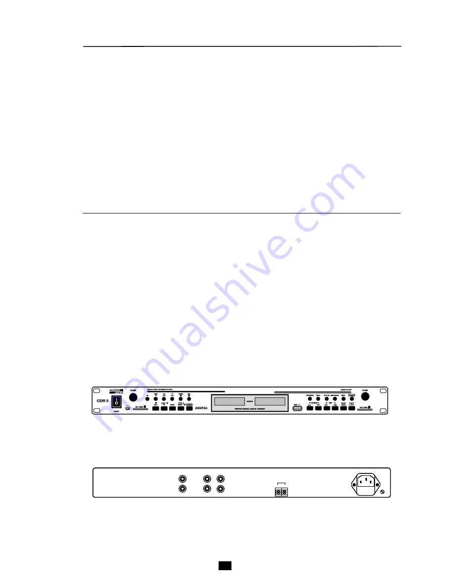 Audio Pole CDR 5 Скачать руководство пользователя страница 4