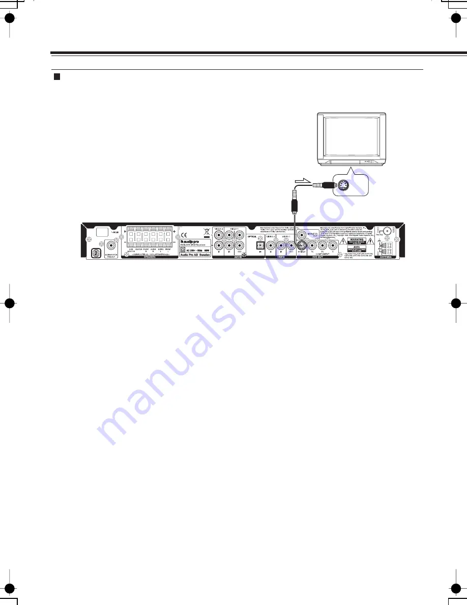 Audio Pro AVD-303 Скачать руководство пользователя страница 18