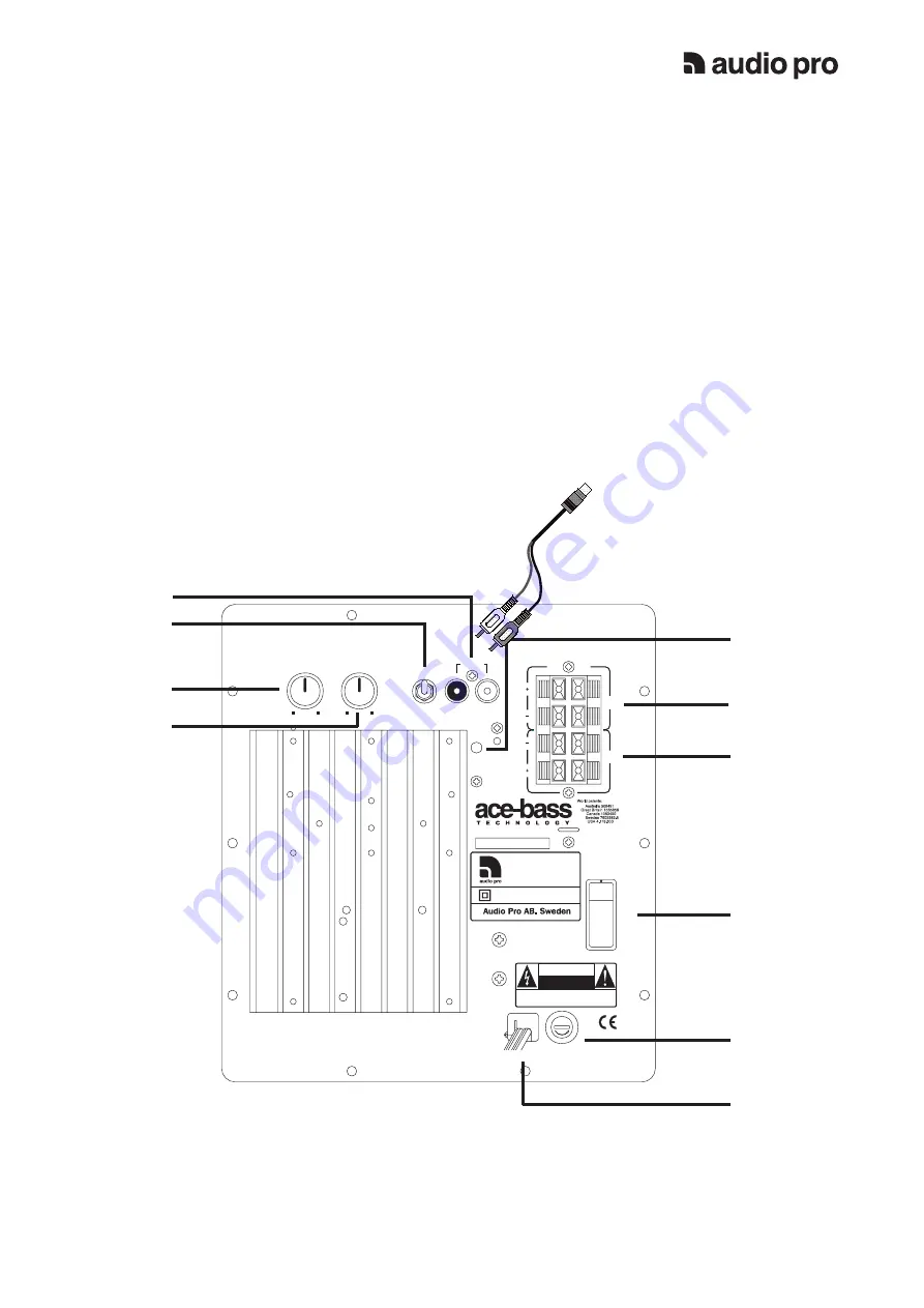 Audio Pro Sub Plus MKII Instruction Manual Download Page 24