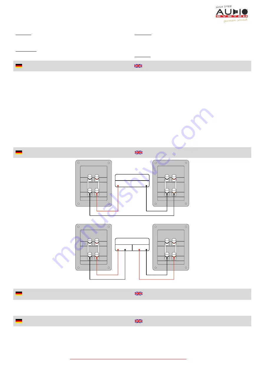 Audio System X10 EVO BR-2 User Manual Download Page 2