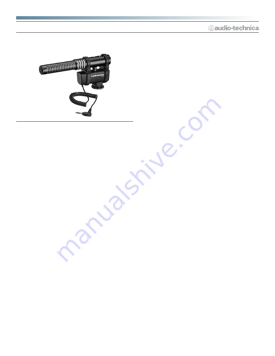 Audio Technica AT8024 Quick Start Manual Download Page 1