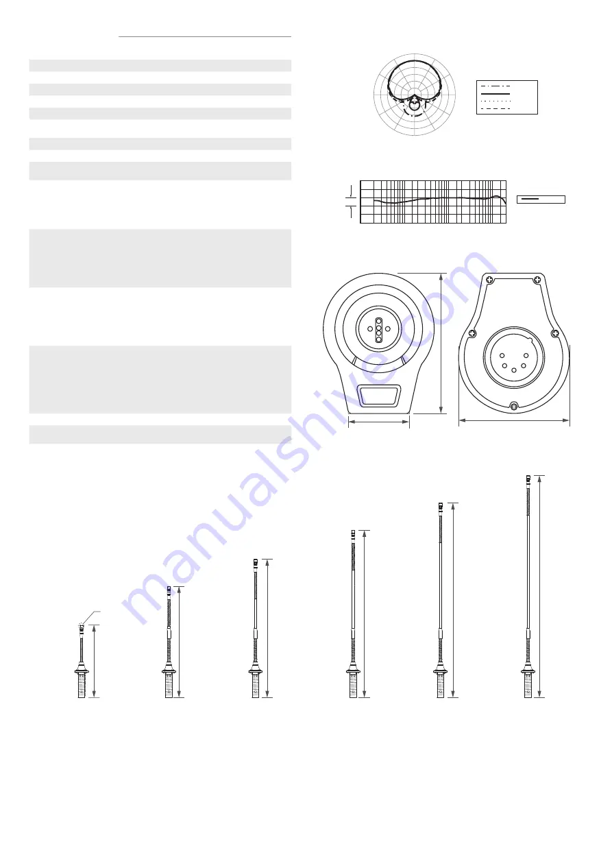 Audio Technica ES925H6/FM5 Скачать руководство пользователя страница 3