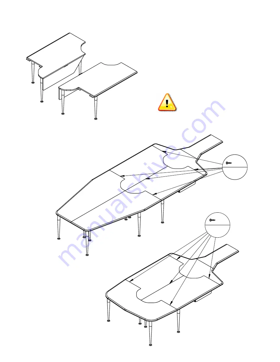 Audio Visual Furniture 411 Assembly And Setup Instructions Download Page 4