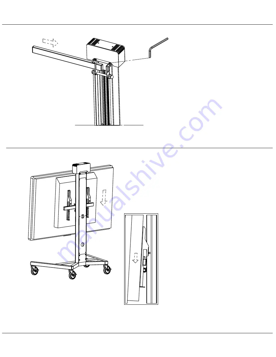 Audio Visual Furniture PM-XFL-LIFT Assembly And Mounting Instructions Download Page 4