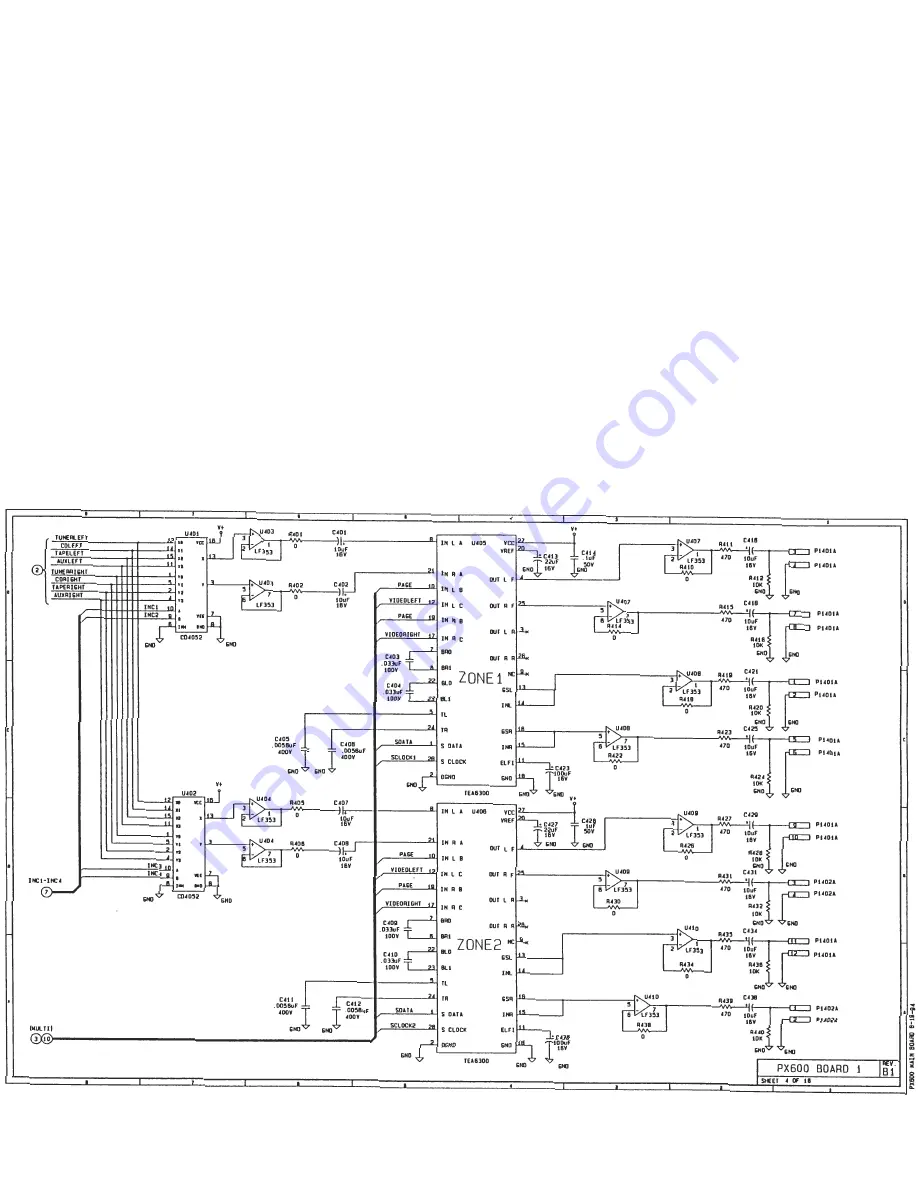 Audioaccess PX-600 Service  Manual Addendum Download Page 59