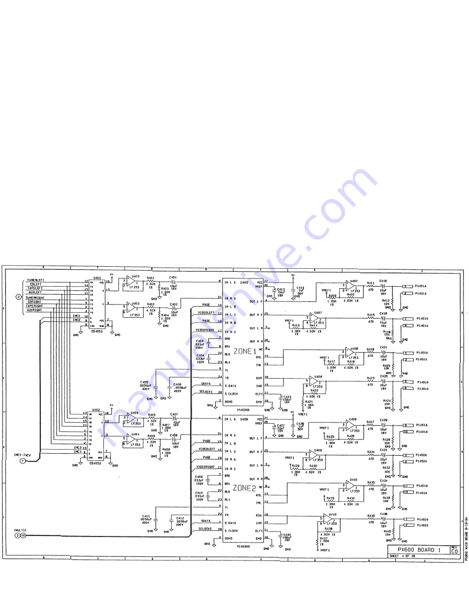 Audioaccess PX-600 Service  Manual Addendum Download Page 76