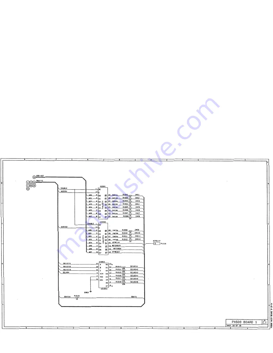 Audioaccess PX-600 Service  Manual Addendum Download Page 99