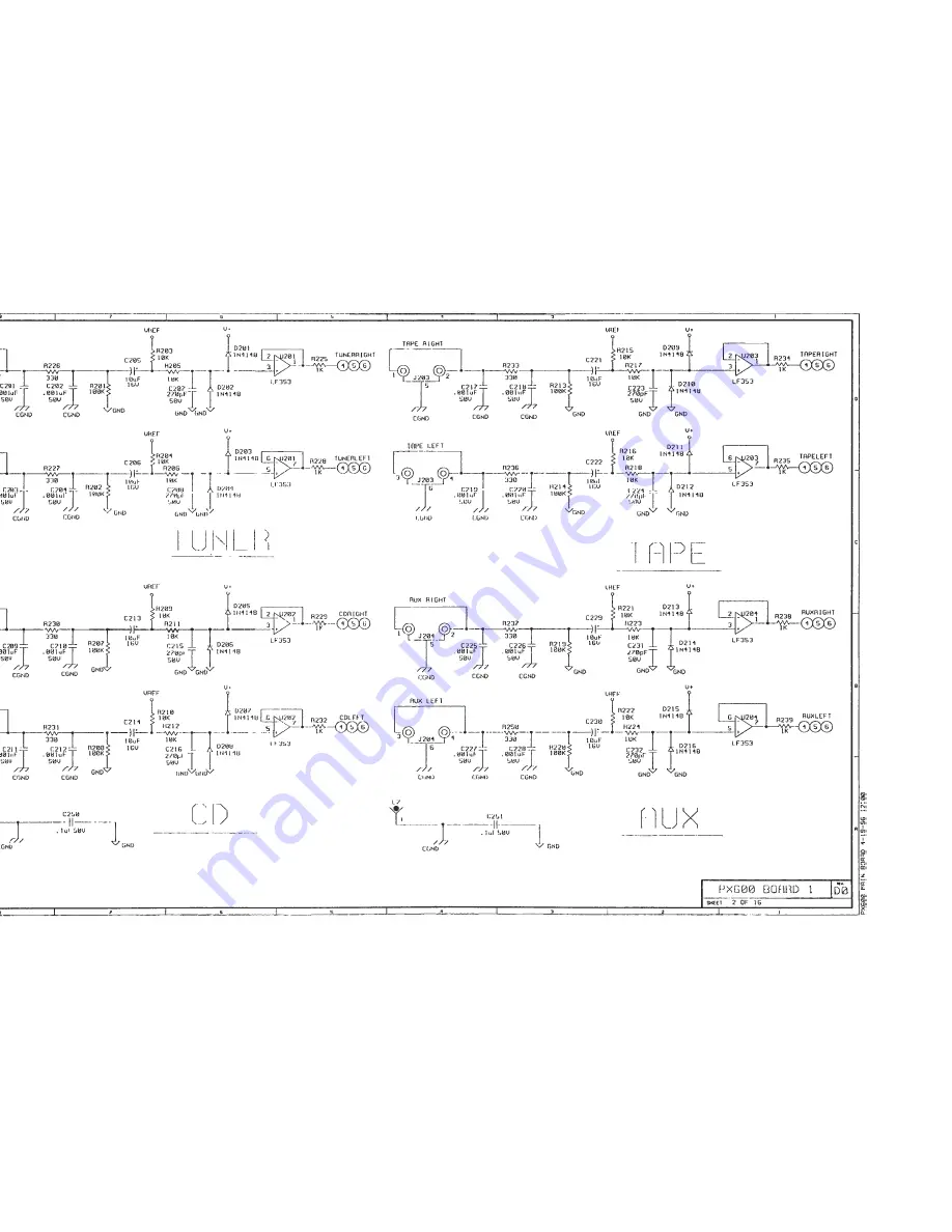 Audioaccess PX-600 Service  Manual Addendum Download Page 108