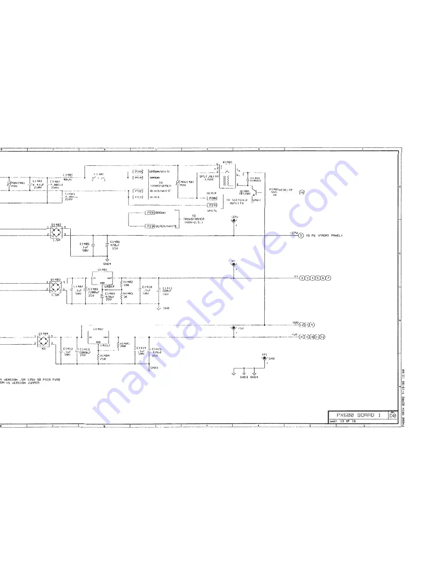 Audioaccess PX-600 Service  Manual Addendum Download Page 119