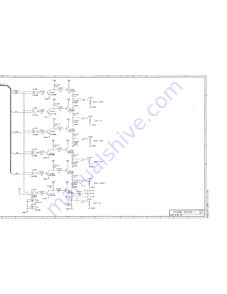 Audioaccess PX-600 Service  Manual Addendum Download Page 135