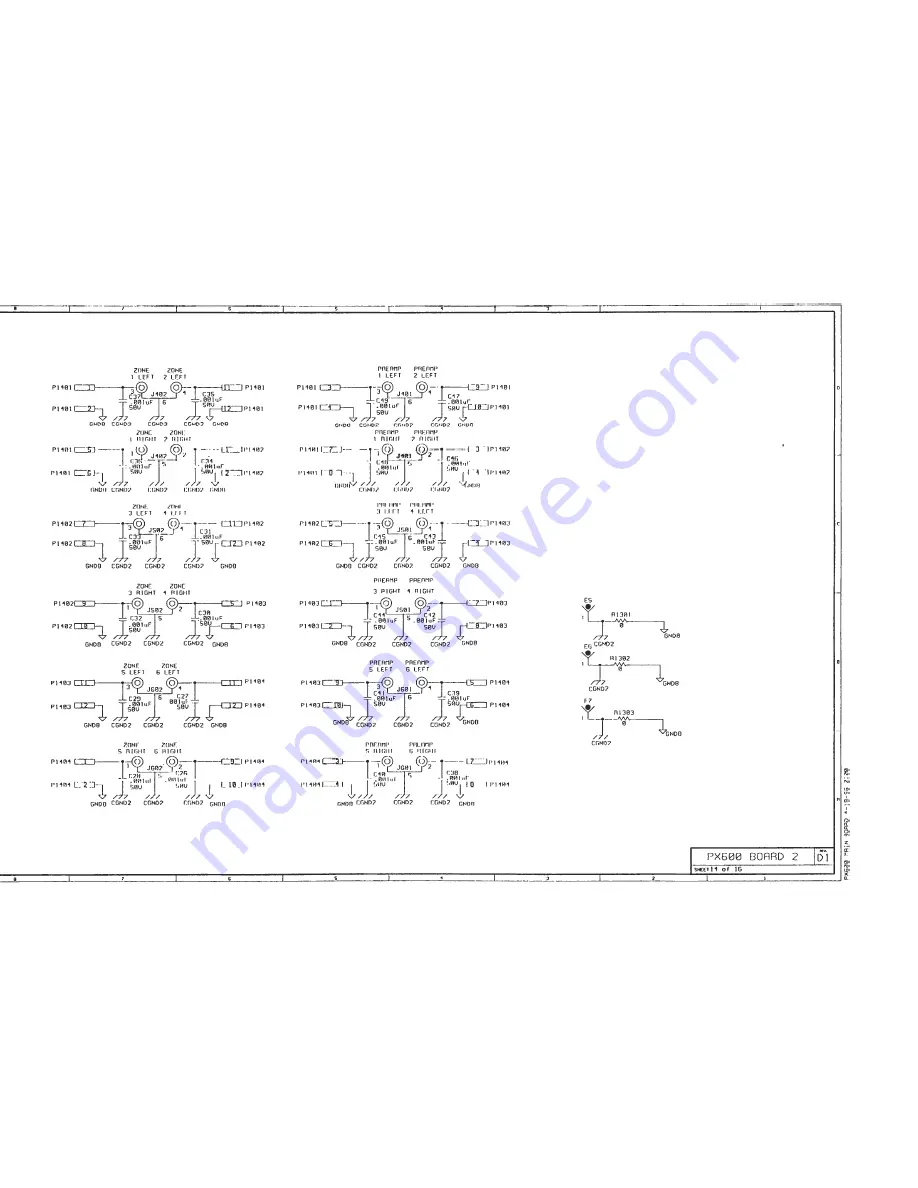 Audioaccess PX-600 Service  Manual Addendum Download Page 137