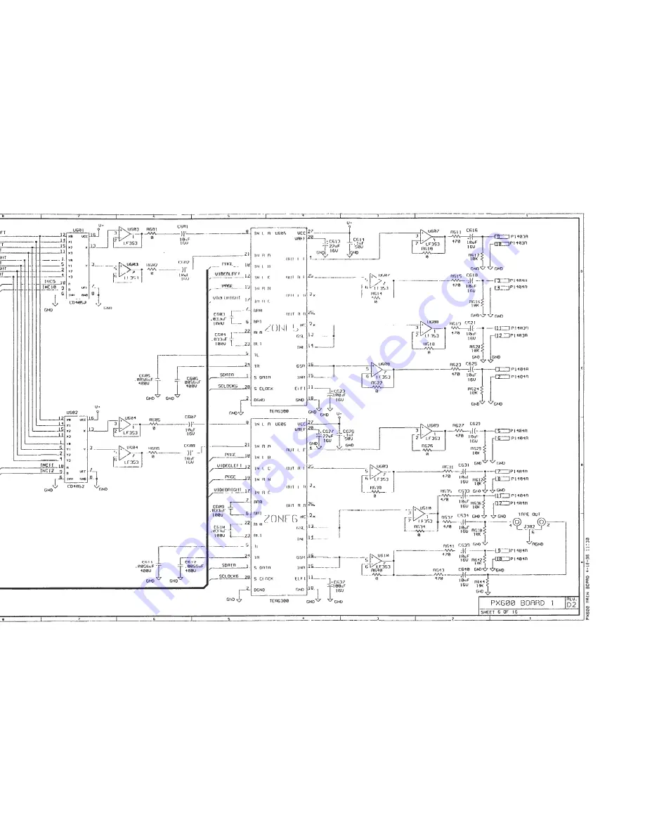 Audioaccess PX-600 Service  Manual Addendum Download Page 146