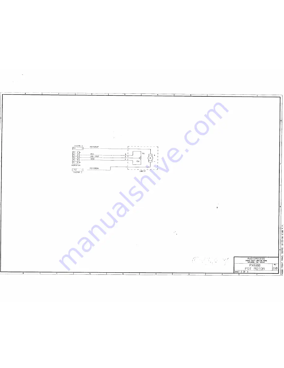 Audioaccess PX-600 Service  Manual Addendum Download Page 238