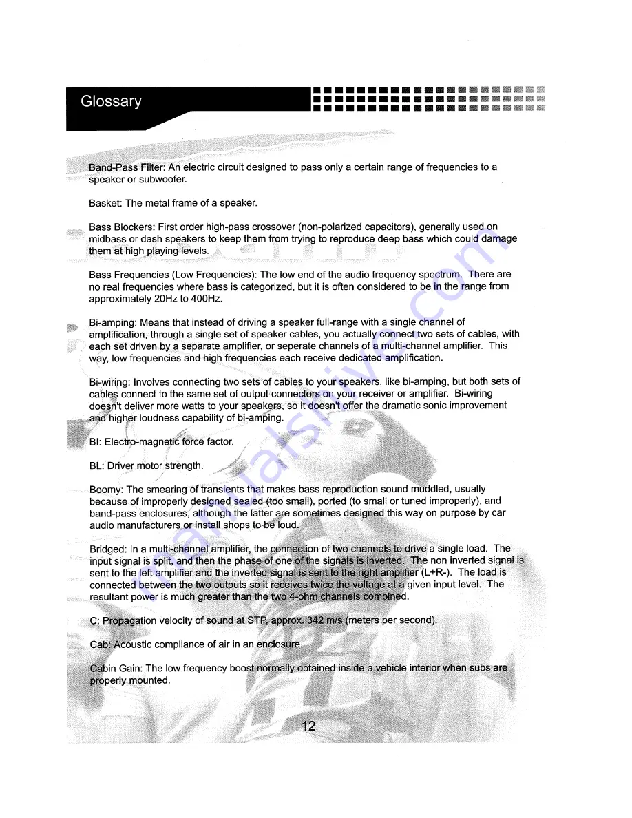 AudioBahn AW1000V Operating Instructions Manual Download Page 29