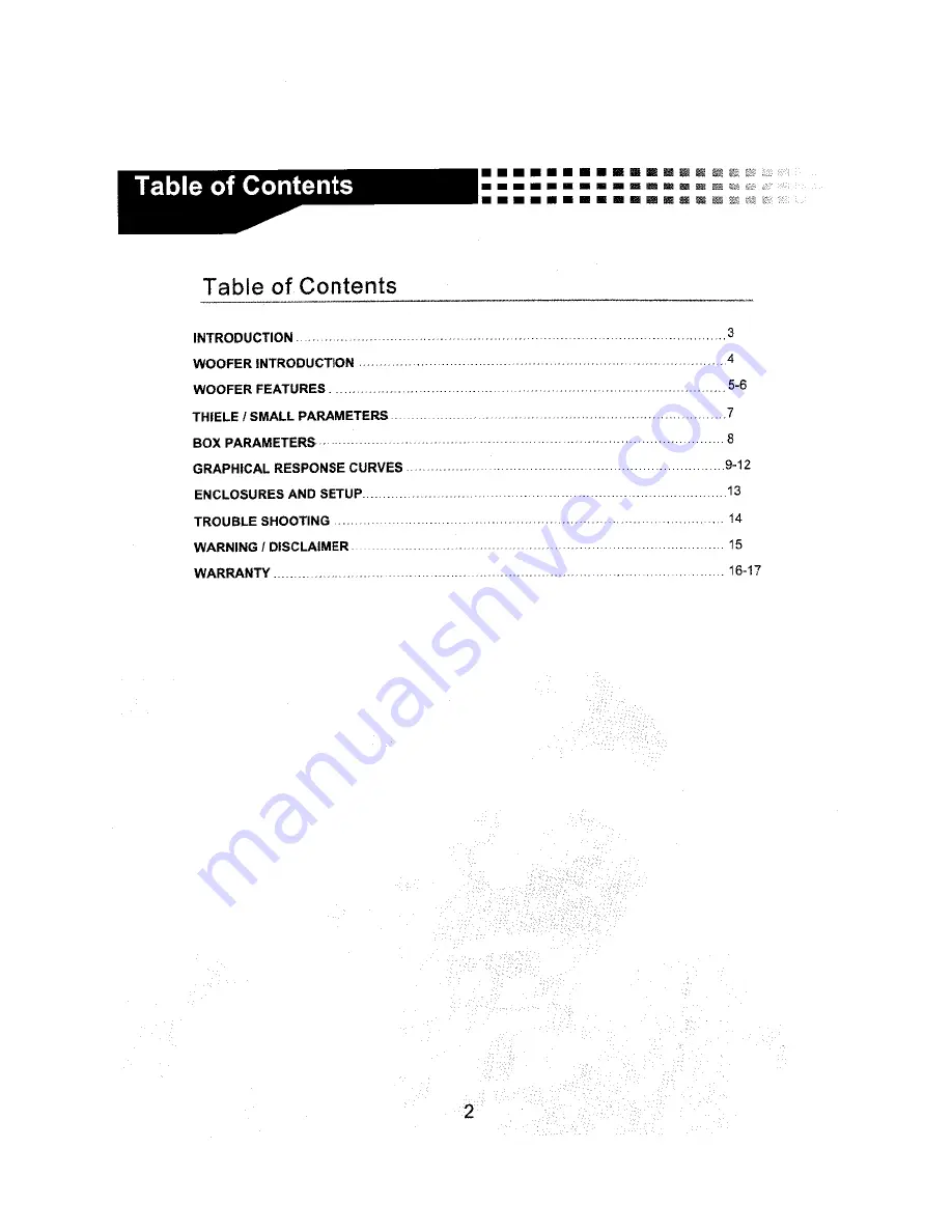 AudioBahn AW1051SE User Manual Download Page 3