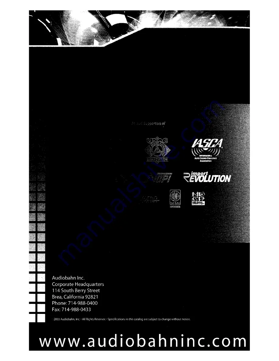 AudioBahn AW1051SE User Manual Download Page 63