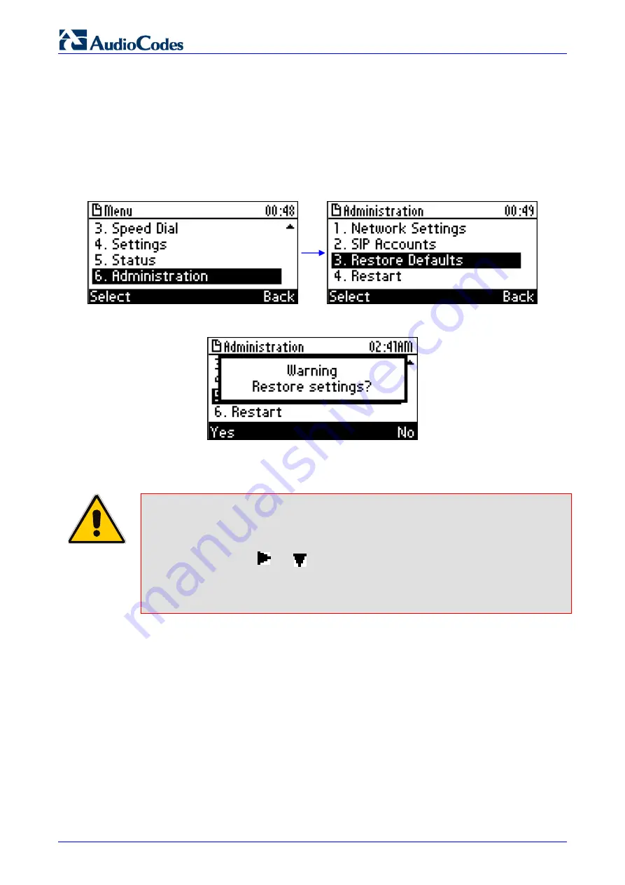 AudioCodes 320HD Administrator'S Manual Download Page 20