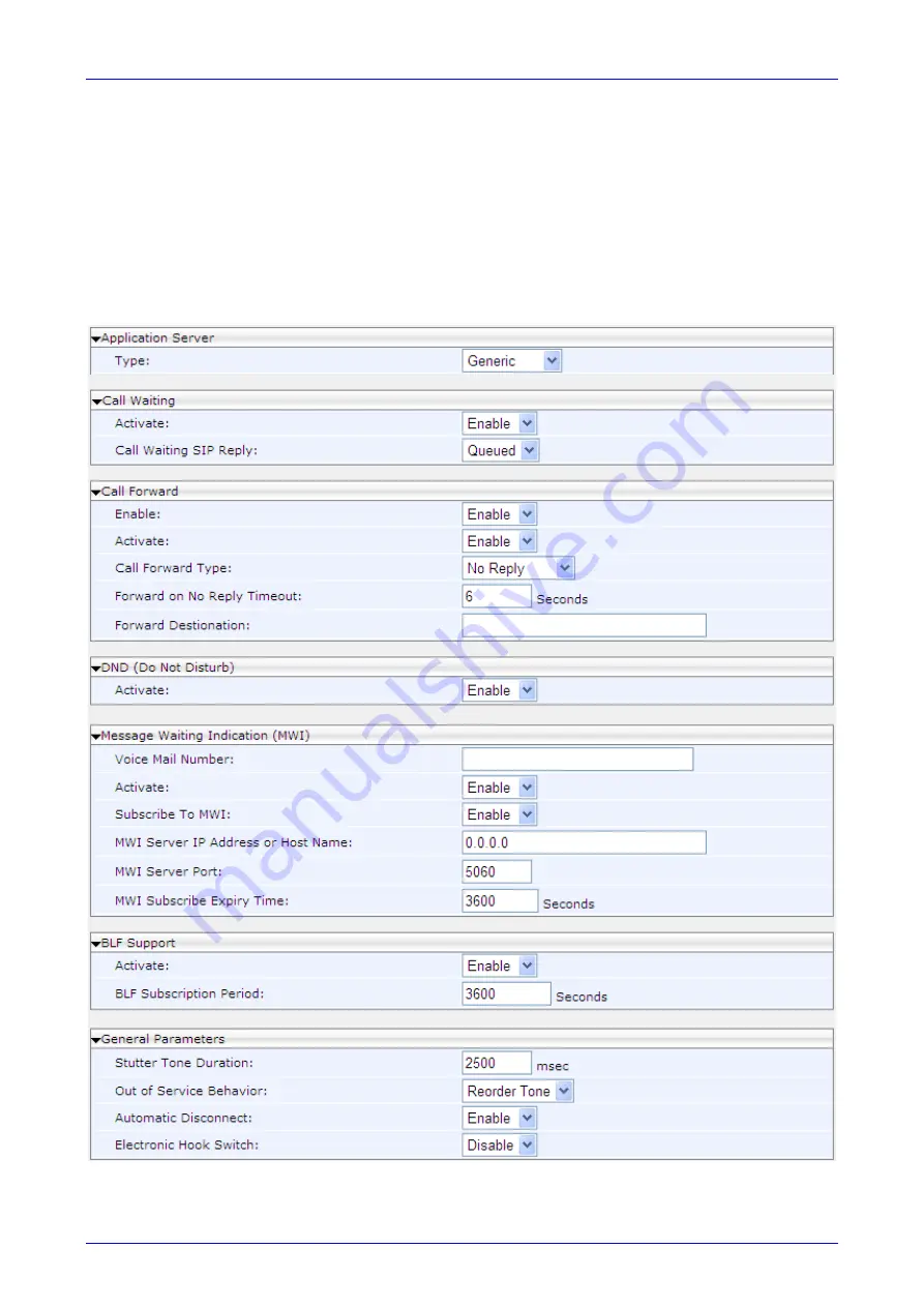 AudioCodes 320HD Administrator'S Manual Download Page 41