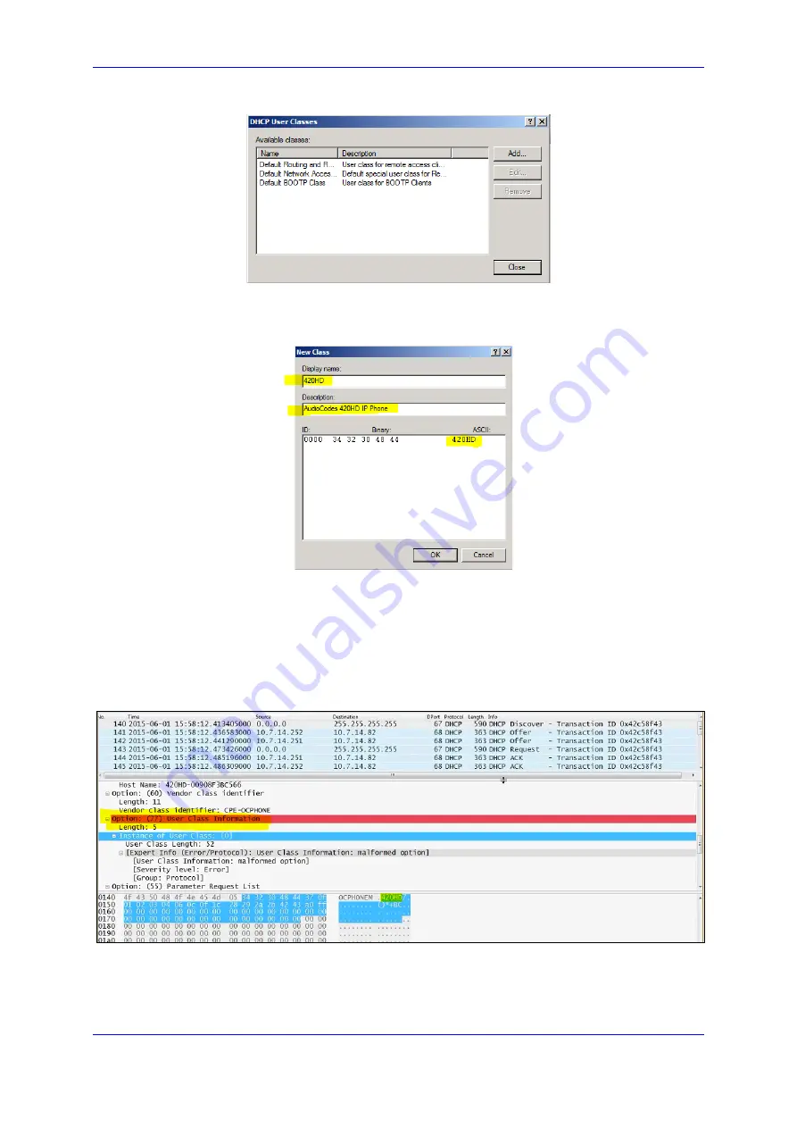 AudioCodes 405HD Administrator'S Manual Download Page 35