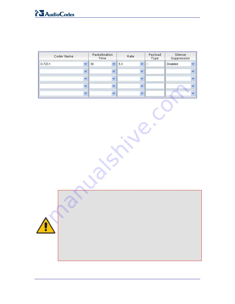 AudioCodes Media Pack MP-112 Скачать руководство пользователя страница 106