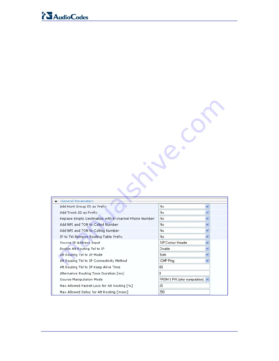 AudioCodes Media Pack MP-112 User Manual Download Page 130