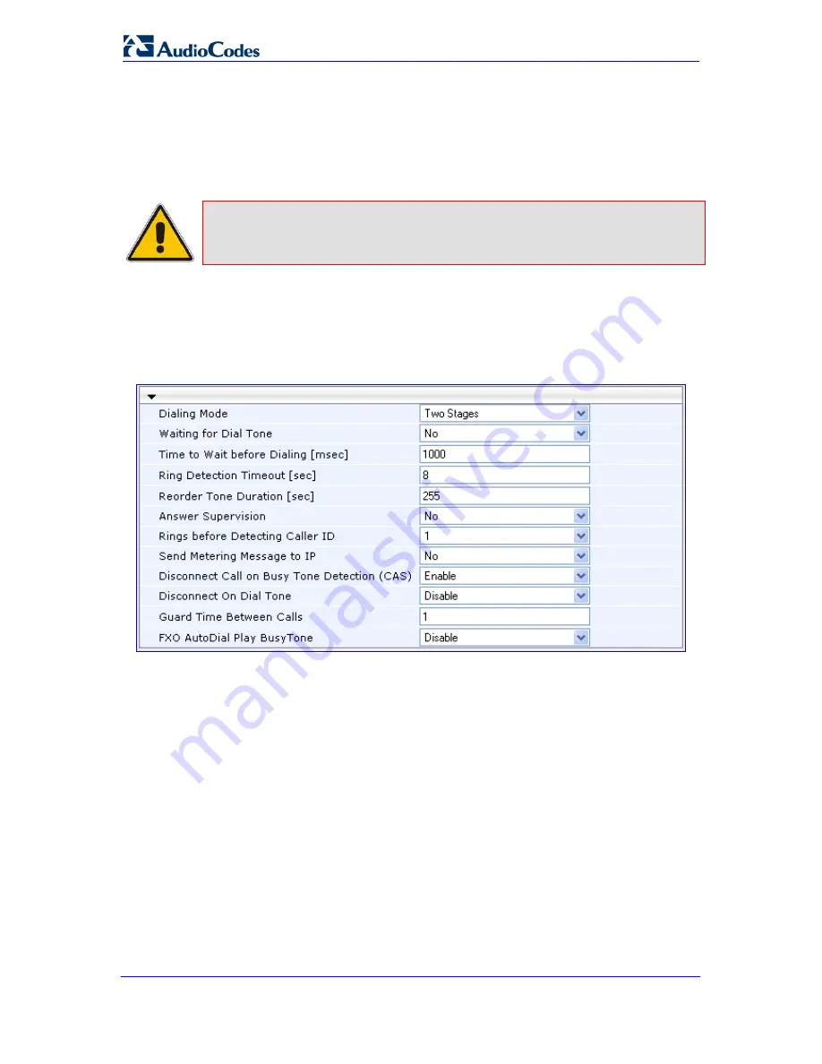 AudioCodes Media Pack MP-112 User Manual Download Page 156