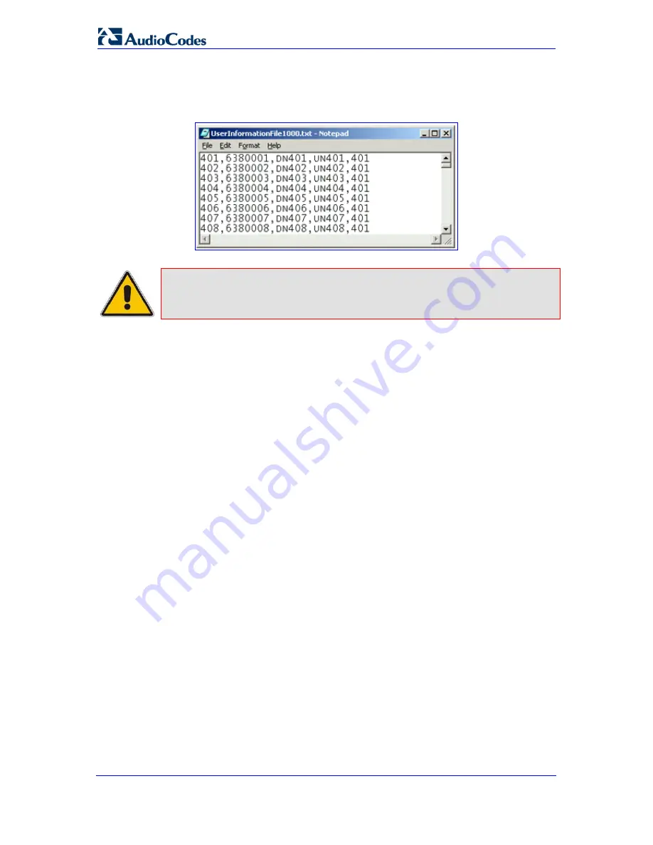 AudioCodes Media Pack MP-112 User Manual Download Page 376