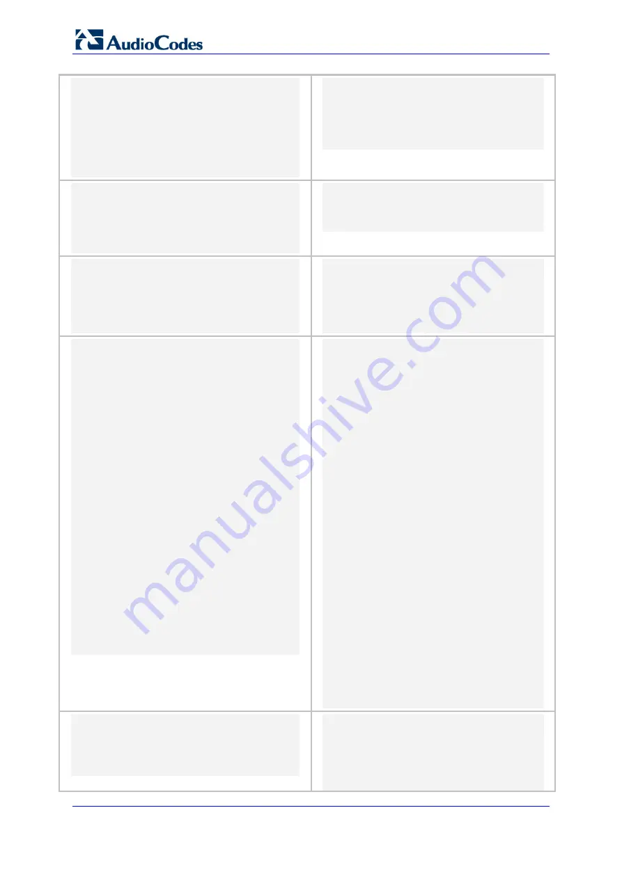 AudioCodes Mediant MSBR Configuration Note Download Page 34