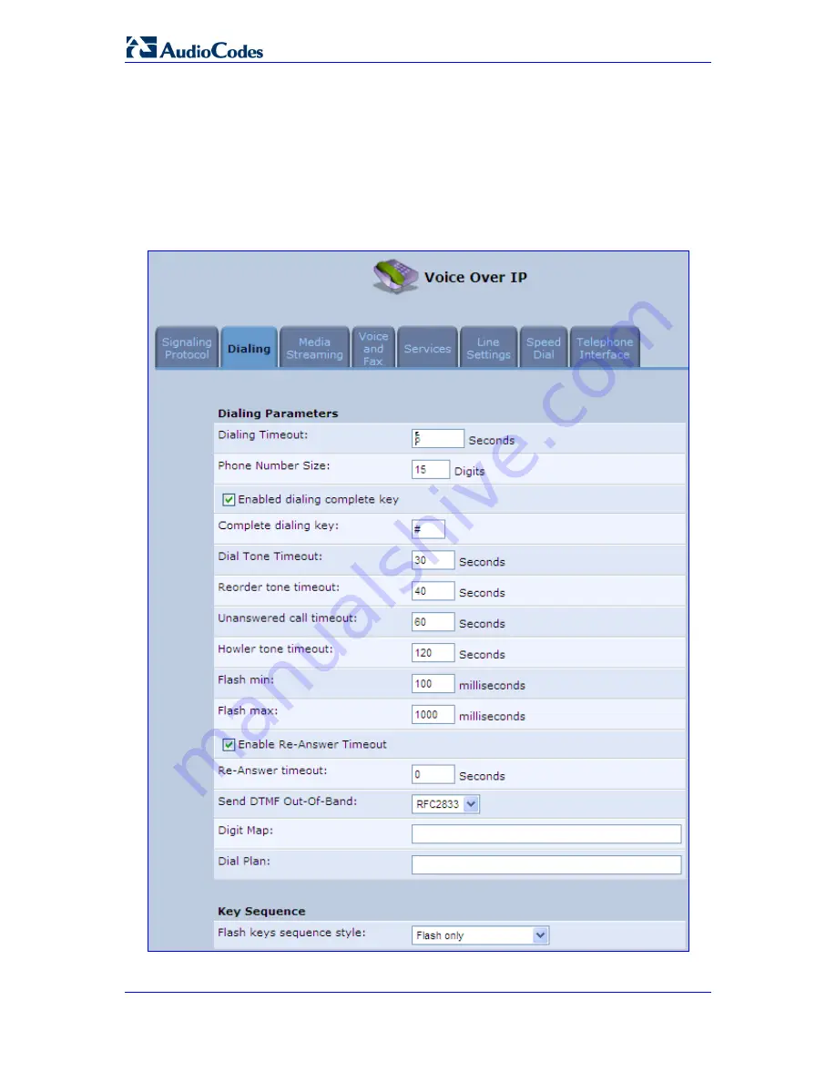 AudioCodes MediaPack MP-201B Скачать руководство пользователя страница 44