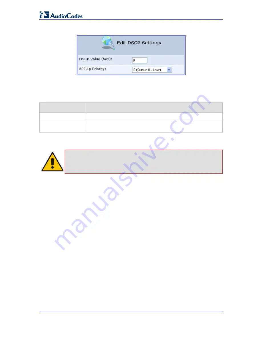 AudioCodes MediaPack MP-201B User Manual Download Page 82