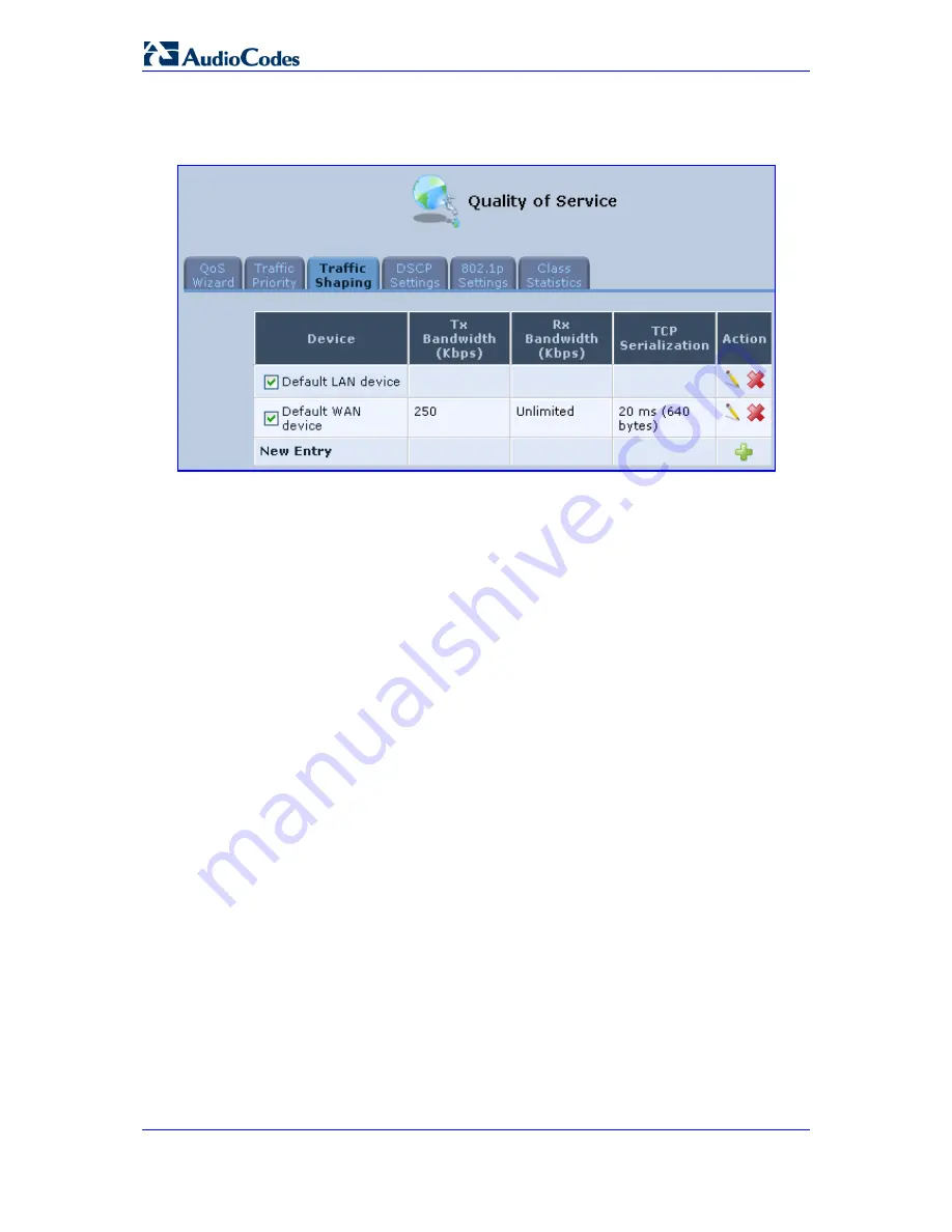 AudioCodes MediaPack MP-201B User Manual Download Page 86