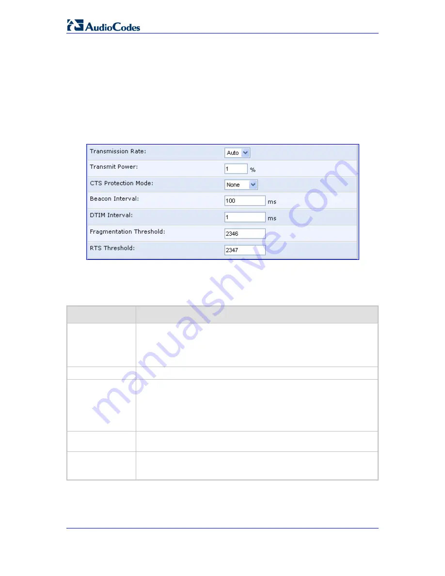 AudioCodes MediaPack MP-201B User Manual Download Page 98