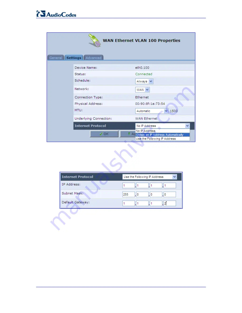 AudioCodes MediaPack MP-201B Скачать руководство пользователя страница 132