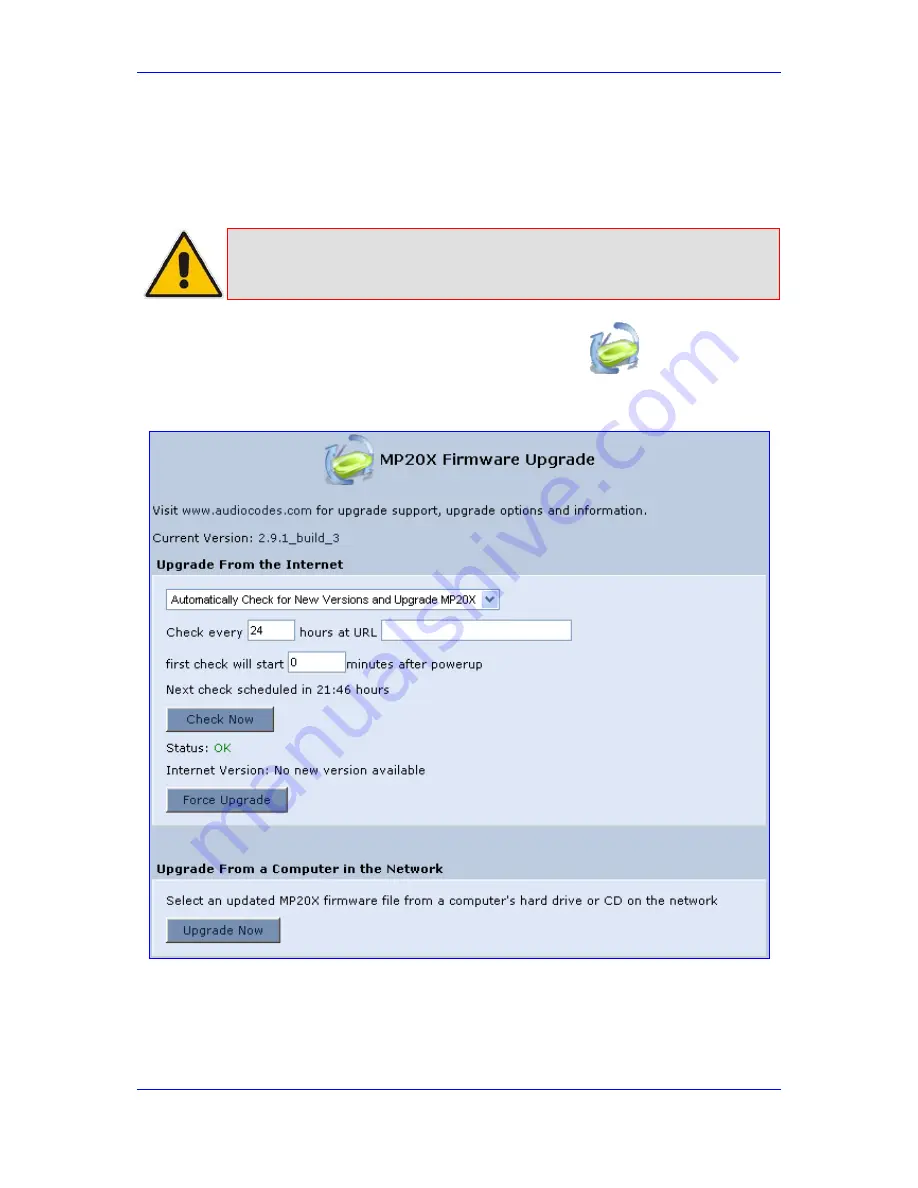 AudioCodes MediaPack MP-201B User Manual Download Page 227