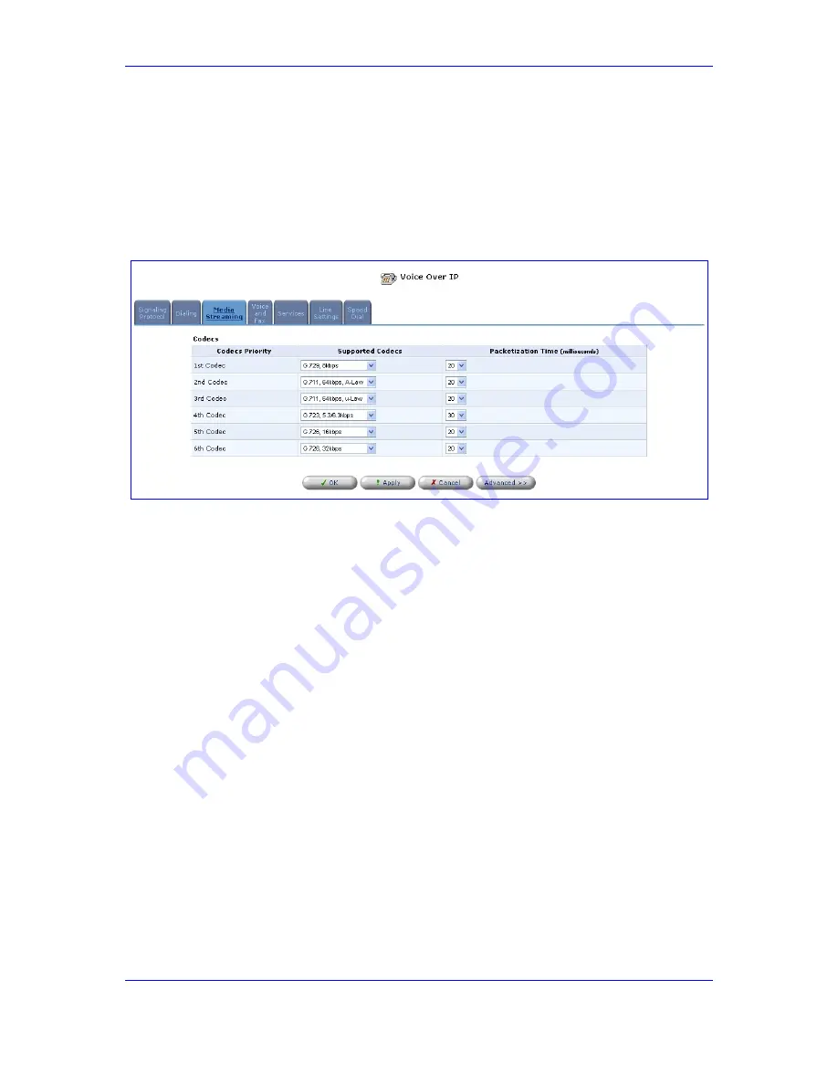 AudioCodes MediaPack MP-202 User Manual Download Page 43