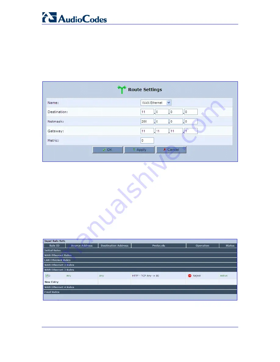 AudioCodes MediaPack MP-202 User Manual Download Page 116