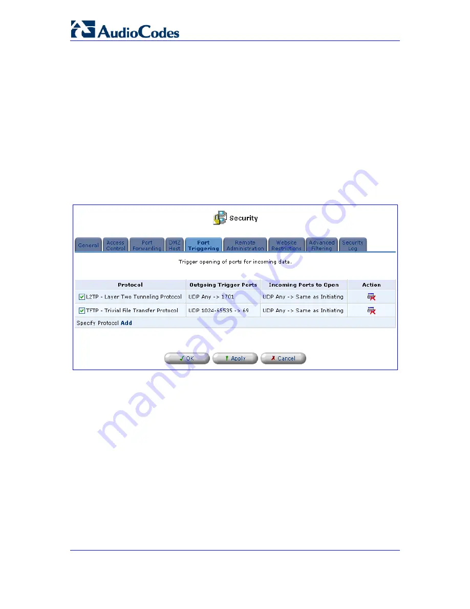 AudioCodes MediaPack MP-202 User Manual Download Page 152