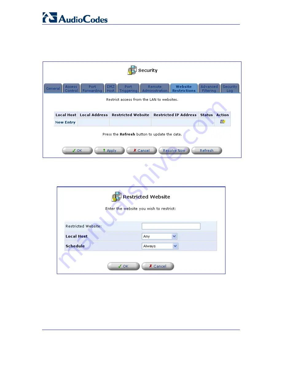 AudioCodes MediaPack MP-202 User Manual Download Page 156