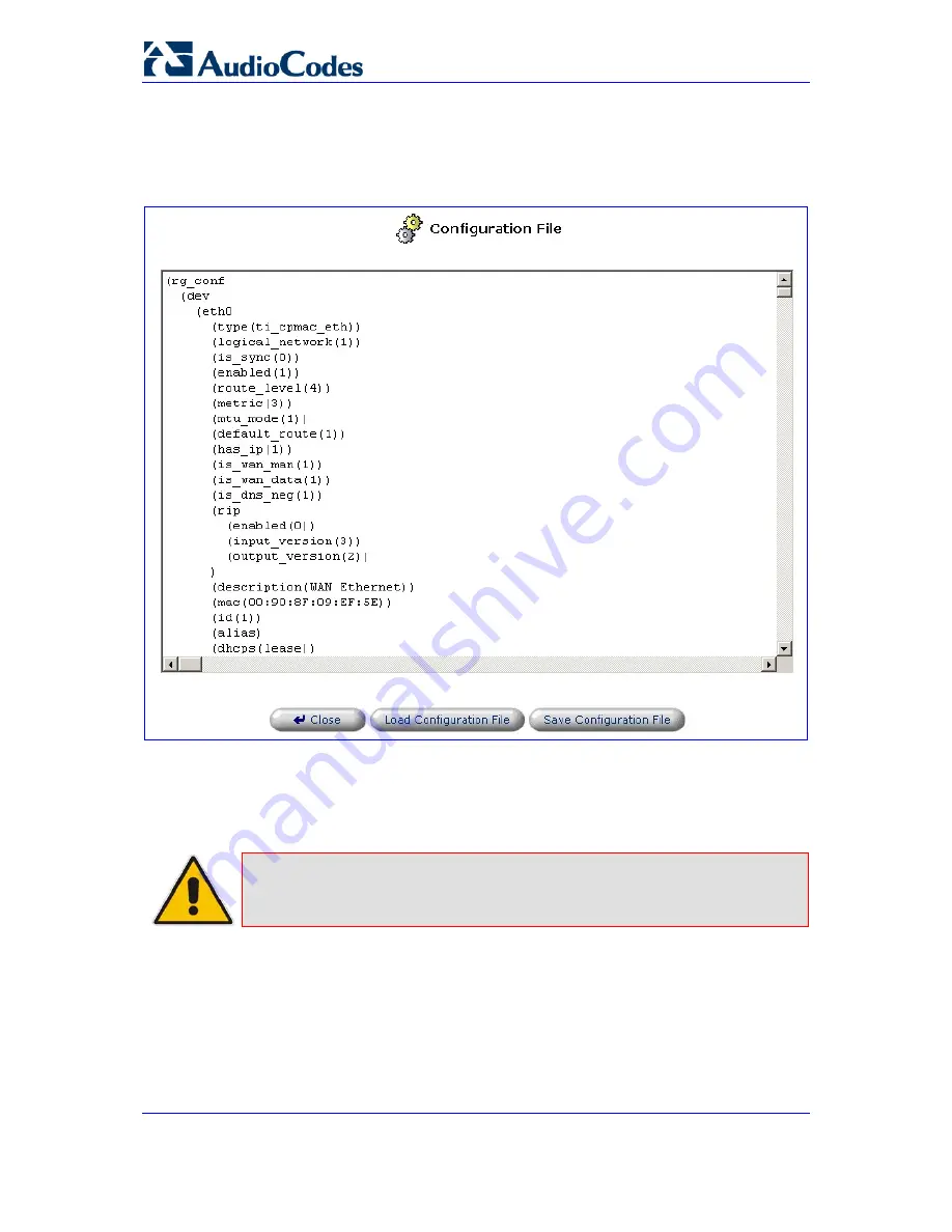 AudioCodes MediaPack MP-202 Скачать руководство пользователя страница 174