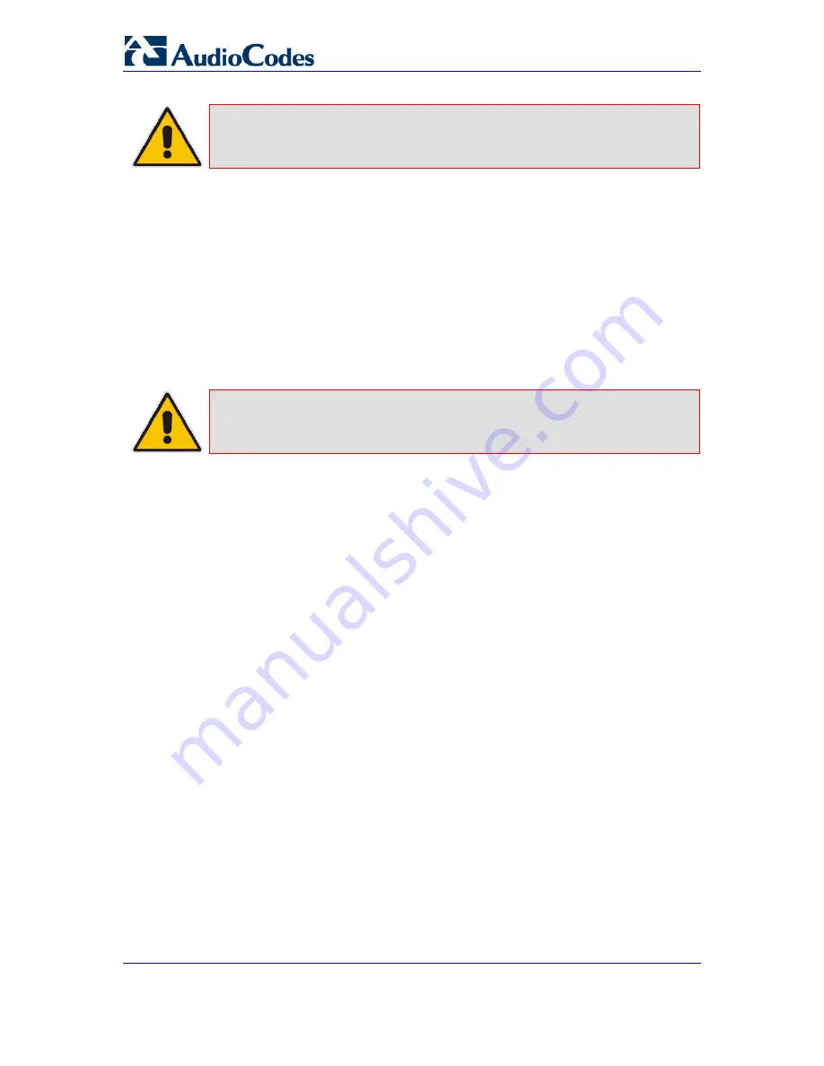 AudioCodes MediaPack MP-202 User Manual Download Page 176