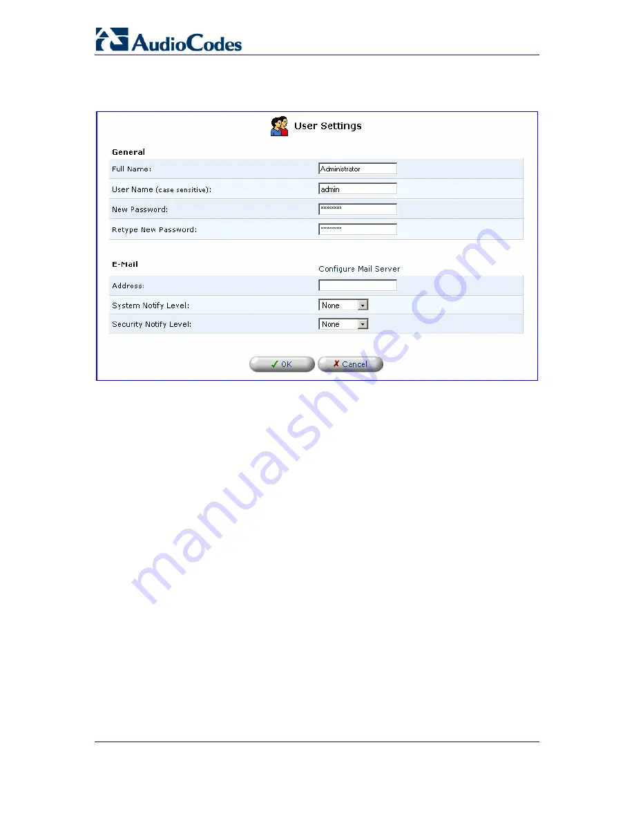 AudioCodes MediaPack MP-202 User Manual Download Page 192