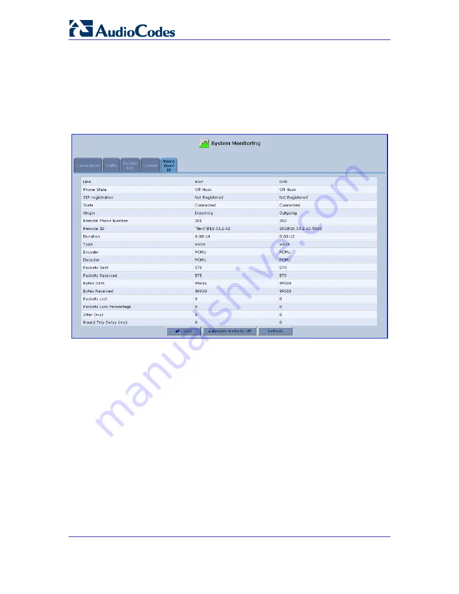 AudioCodes MediaPack MP-202 User Manual Download Page 210