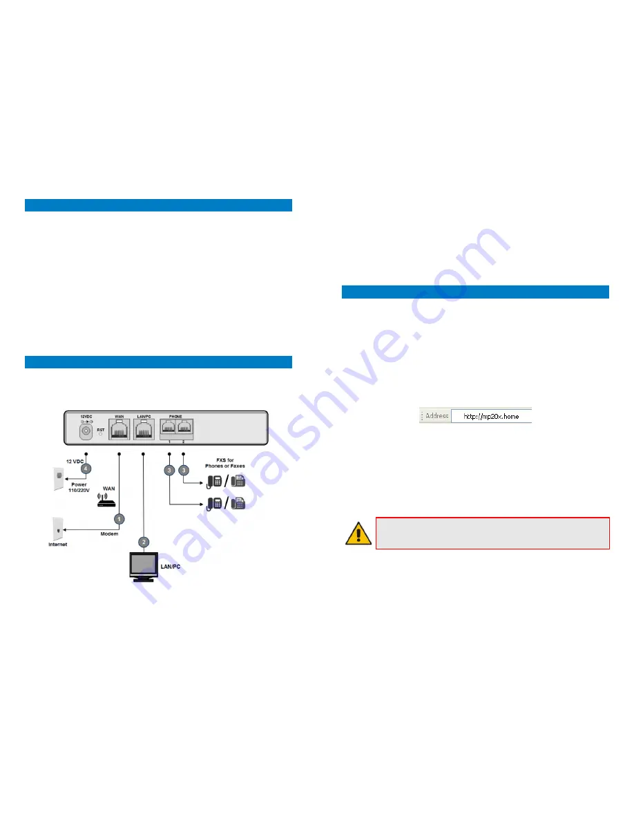 AudioCodes MewdiaPack MP-202 Quick Installation Manual Download Page 1