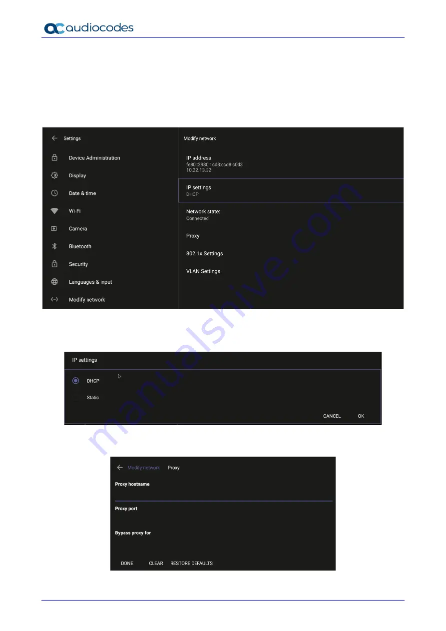 AudioCodes RXV81 User'S And Administrator'S Manual Download Page 52