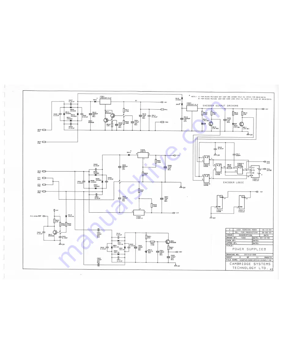 Audiolab 8000T Service Manual Download Page 9