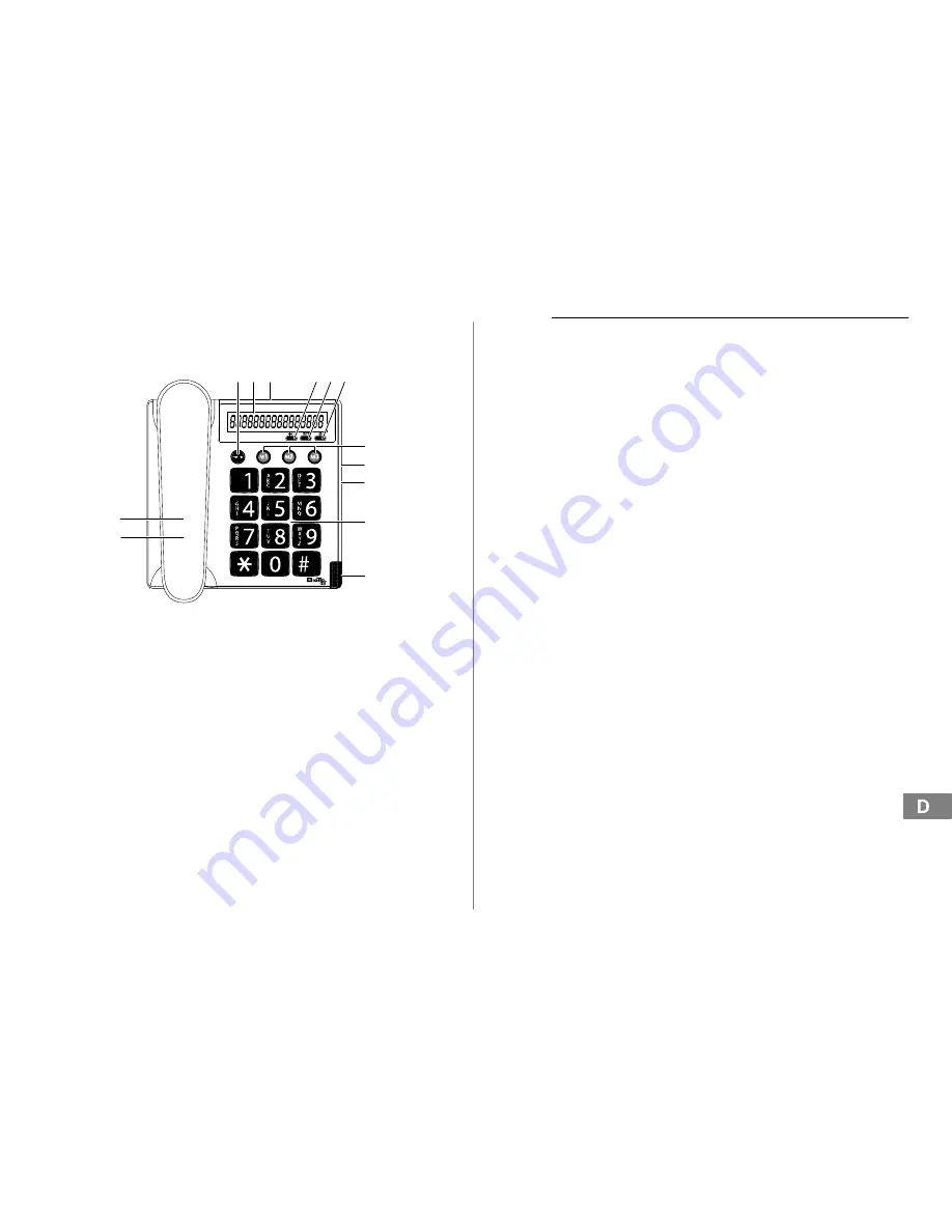 AUDIOLINE Bigtel 48 Operating Instructions Manual Download Page 5