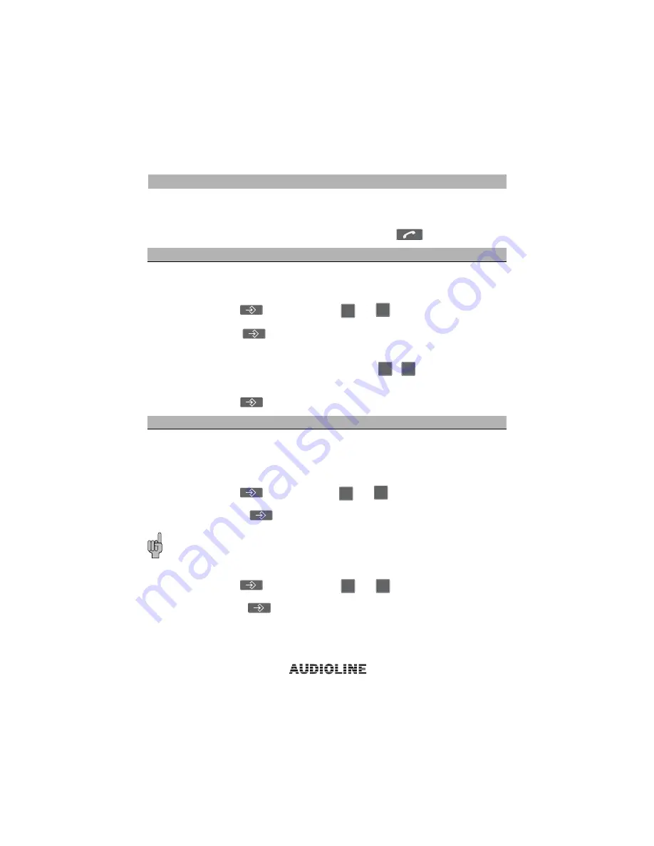 AUDIOLINE CDL 971G Operating Instructions Manual Download Page 31