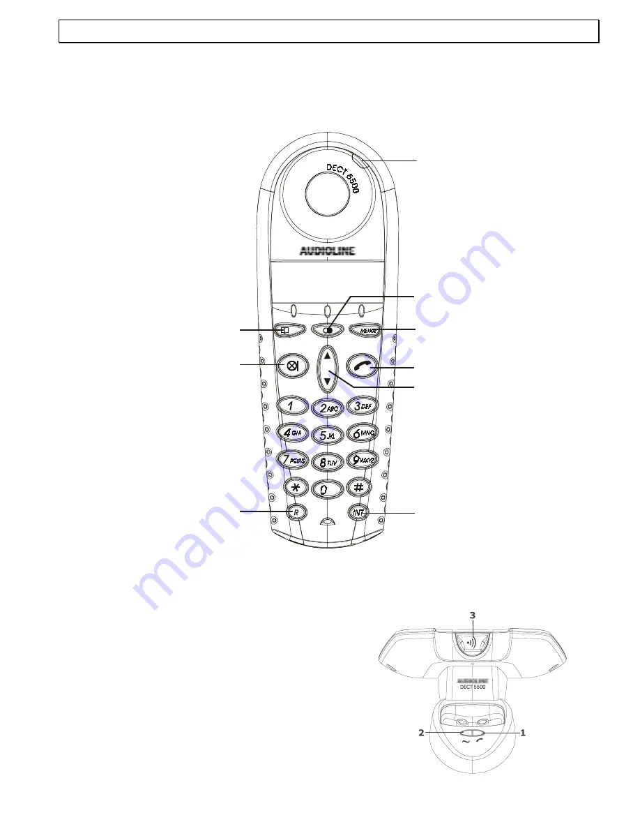 AUDIOLINE DECT5500 Скачать руководство пользователя страница 41