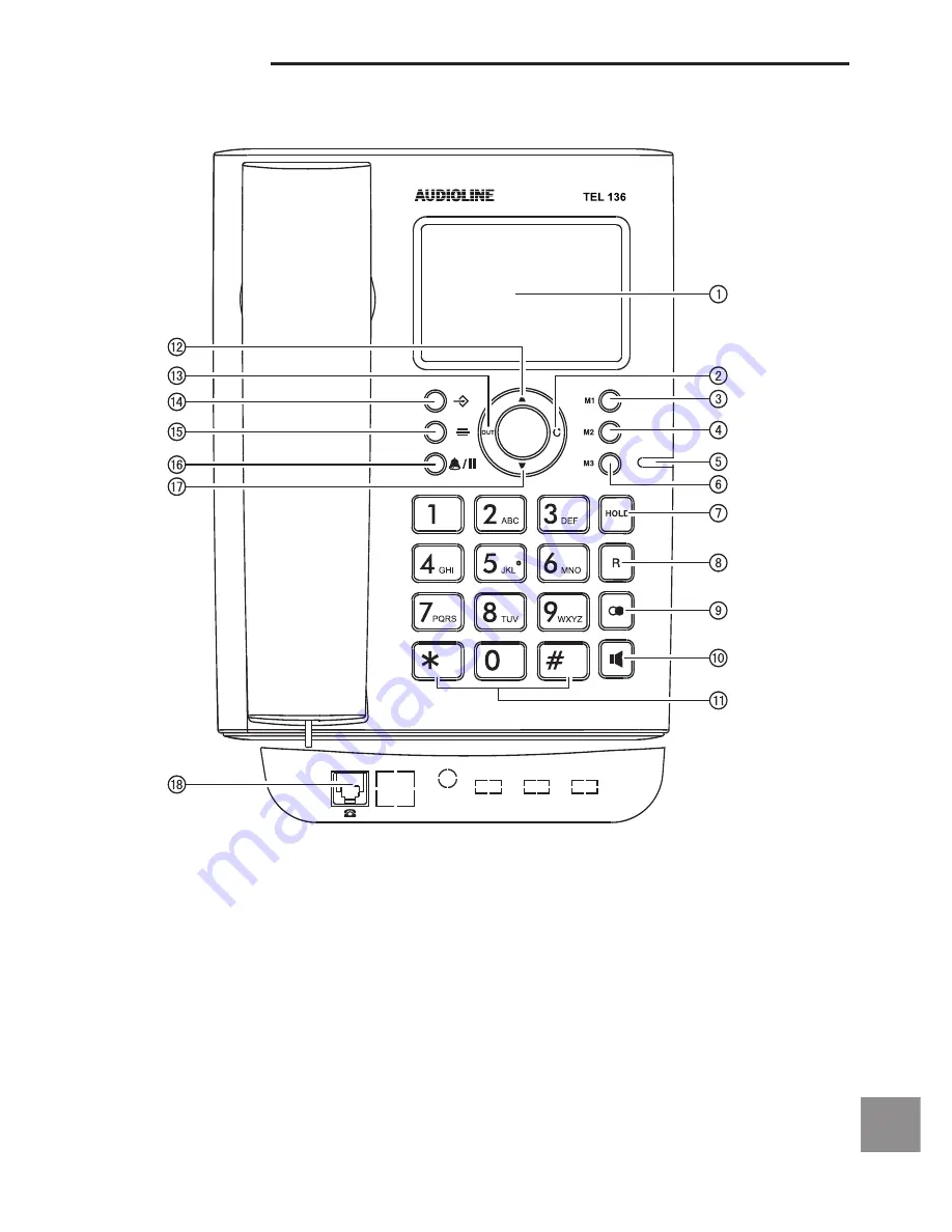 AUDIOLINE TEL136 Operating Instructions Manual Download Page 33