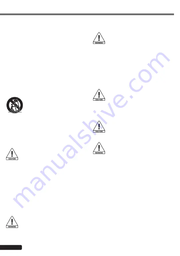 Audiophony PA AMP4120 User Manual Download Page 4